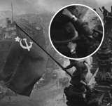 Bandera rusa sobre el Reichstag