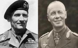 Bernard Montgomery y Erwin Rommel