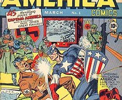 El Capitán América contra Hitler