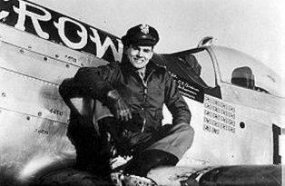 Bud Anderson en su P-51 Old Crow