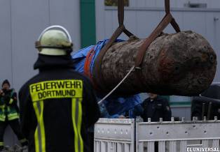 Bomba desactivada en Dortmund