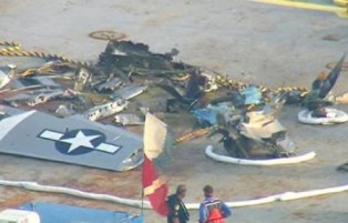 El P-51 accidentado Galveston Gal