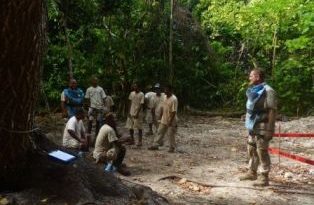 Equipo isla de Palaos