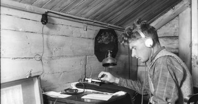 resistente utilizando radio en Noruega