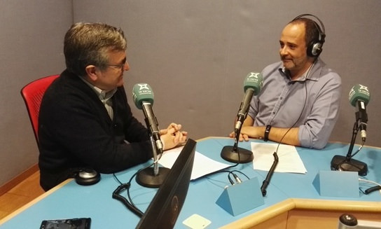 Manolo Garrido y Pere Cardona en Stock de Radio
