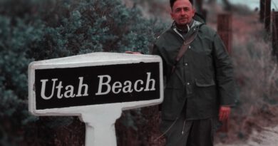 Jesús Hernández en Utah Beach